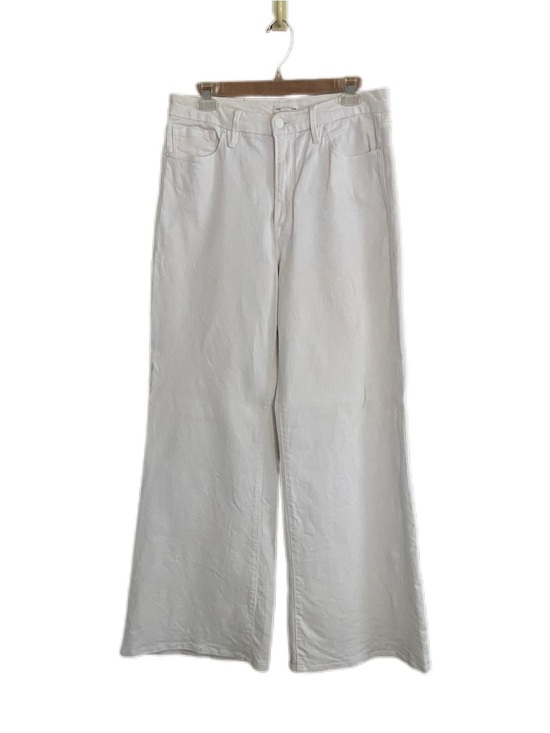 Good American Denim - Good American White Wide-Leg Jeans Size 14/32 (fits like a size 8/10)
